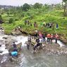 Dalam Sepekan 7 Orang Tewas Terbawa Arus Sungai Saat Hujan Deras di Kabupaten Bogor.