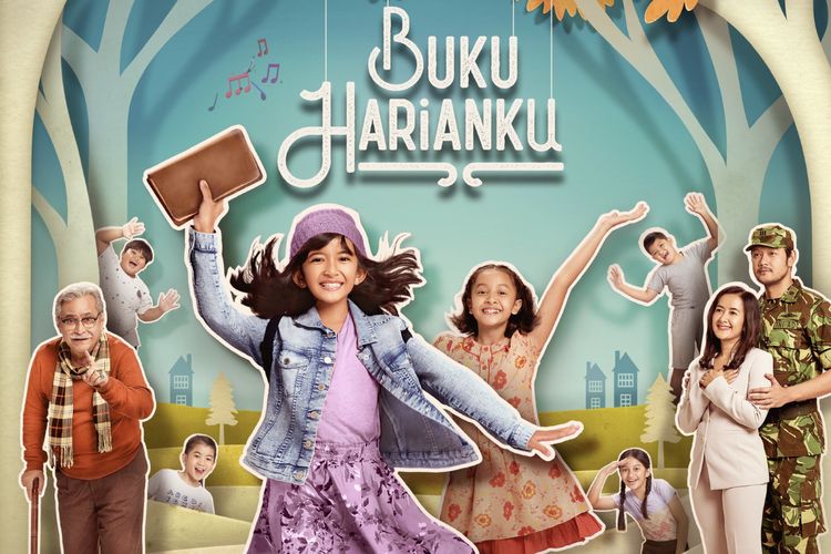 Poster Film Buku Harianku tayang di eksklusif di Disney Hotstar. 