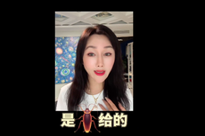 Pakai Obat Jerawat dari Kecoak, Influencer Asal China Viral 