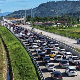 Ilustrasi Jalan Tol Trans-Sumatera (JTTS).