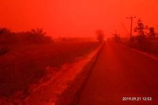 Viral Langit Merah di Muaro Jambi, Ada Apa?