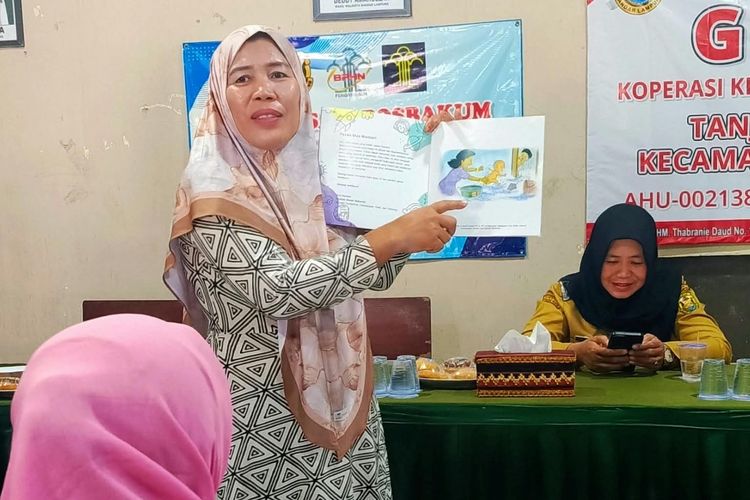 Saat Ibu-Ibu di Bandar Lampung Menghidupkan Cerita dari Balik Buku