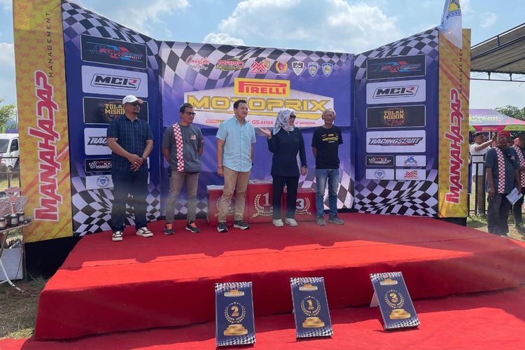 Moreno Soeprapto sambangi MotoPrix Boyolali, temui pembalap muda, serap aspirasi, dan dorong perhatian lebih untuk balap nasional.
