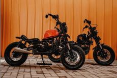 Modifikasi Motor Bebek Jadi Monkey Bobber 