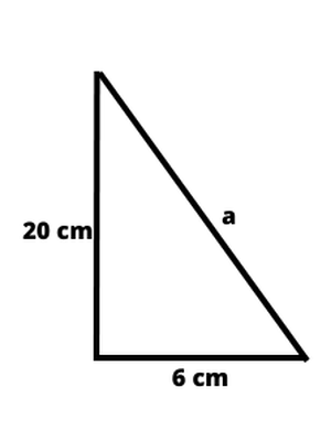 ilustrasi segitiga siku-siku.