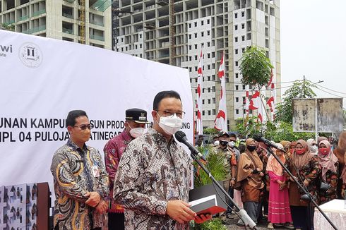 Anies Resmikan Pembangunan Kampung Susun Cakung untuk Warga Bukit Duri yang Digusur pada 2016