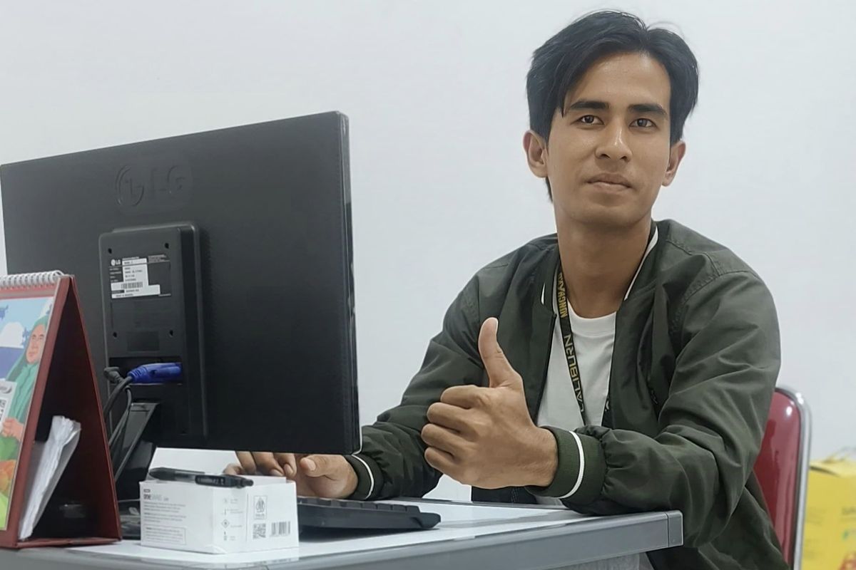 Anggota Koperasi Desa Merah Putih, Desa Daleman, Abdullah Sahuri