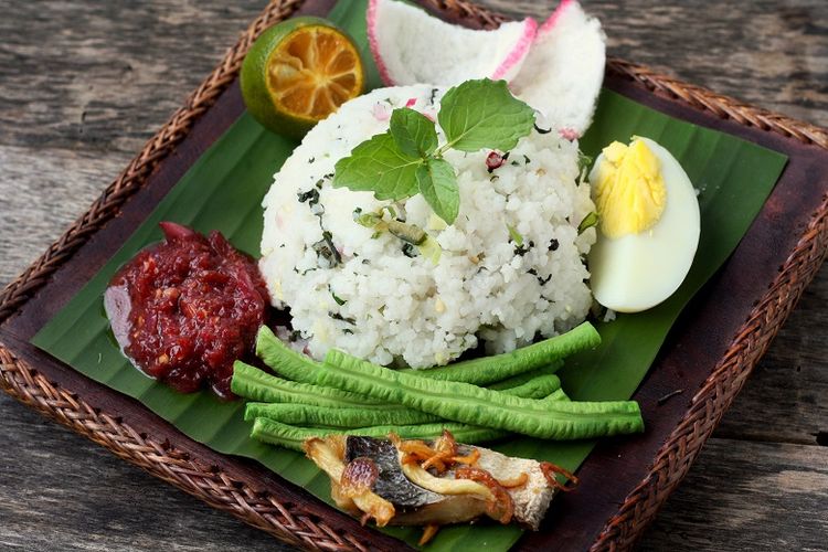 Ilustrasi Nasi ulam