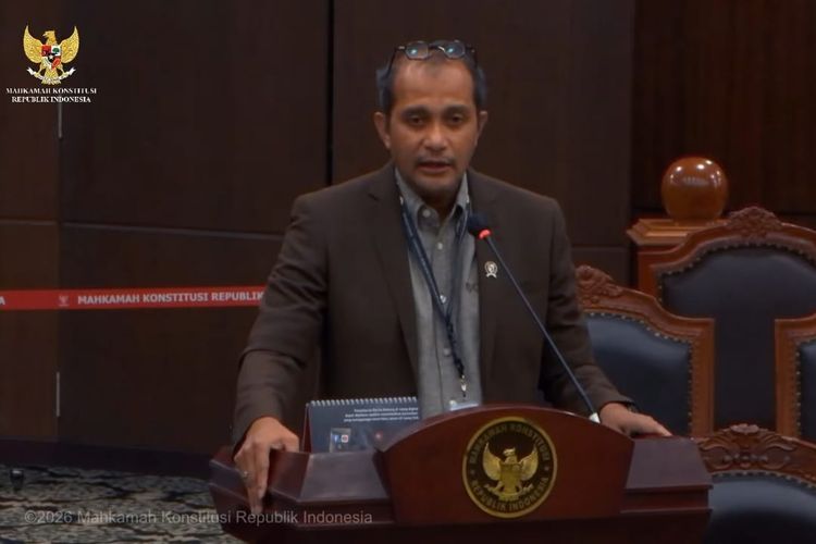 Wamenkum di MK: Polri Tidak Bisa Disamakan dengan Kementerian