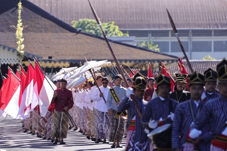 Kirab Empat Panji Menuju 265 Desa, Cara Wonosobo Memupuk Gotong Royong di Usia ke-201