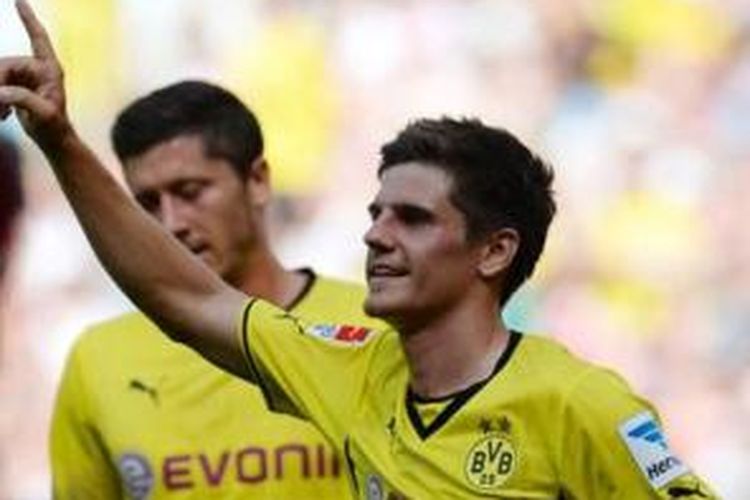 Gelandang Borussia Dortmund, Jonas Hofmann. 