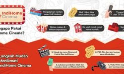 Peminat Menonton Film Indonesia Tinggi, Telkom Luncurkan Indihome Cinema