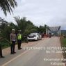 Jembatan Pekon Lay Amblas, Arus Bengkulu-Lampung Sempat Dihentikan
