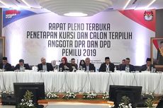 KPU Sahkan Perolehan Kursi Parpol di DPR RI 2019-2024, PDI-P Terbanyak