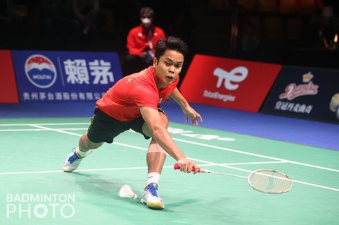 Hasil Piala Thomas: Anthony Ginting Menderita, Indonesia Tertinggal 0-1 dari Denmark