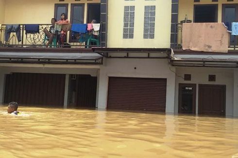 Banjir Mulai Surut, Warga Bandung Selatan Tetap Waswas