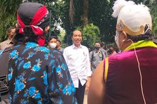 Senyuman Jokowi, Senang Bisa Pulang Kampung…