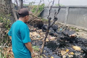 Pencemaran Limbah Minyak Berujung Kebakaran Hebat, Warga Deli Serdang Resah
