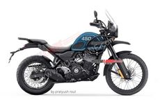 Rekayasa Digital Royal Enfield Himalayan 450, Desain Lebih Bulat