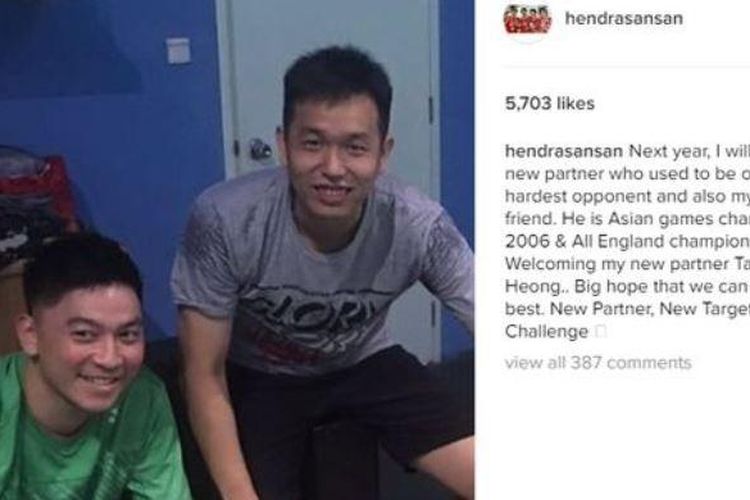 Tan Boon Heong/Hendra Setiawan