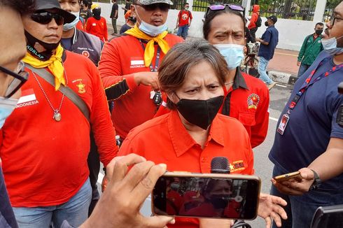 Buruh Demonstrasi di Depan Gedung DPR, Ketua KASBI: Tidak Usah Khawatir, Aksi Ini Damai