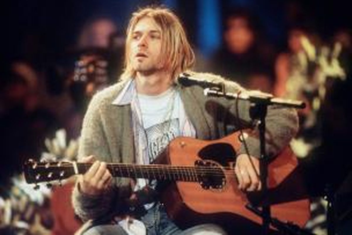 Mendiang Kurt Cobain 