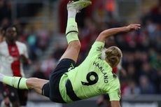 Puja-puji untuk Gol Tendangan Salto Haaland ke Gawang Southampton