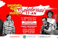 Live Streaming Dagienkz Vena in Motion bareng Sammy Simorangkir: Selebrasi 17-an