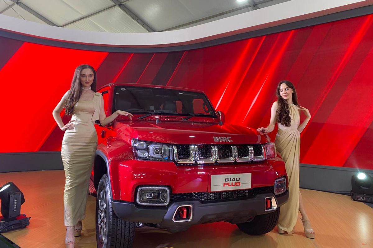 BAIC BJ-40 PLUS resmi diperkenalkan di GIIAS 2024.