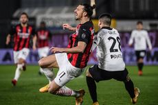 Spezia Vs AC Milan - Rossoneri Kalah dari Tim Promosi, Ibrahimovic Gagal Ukir Rekor