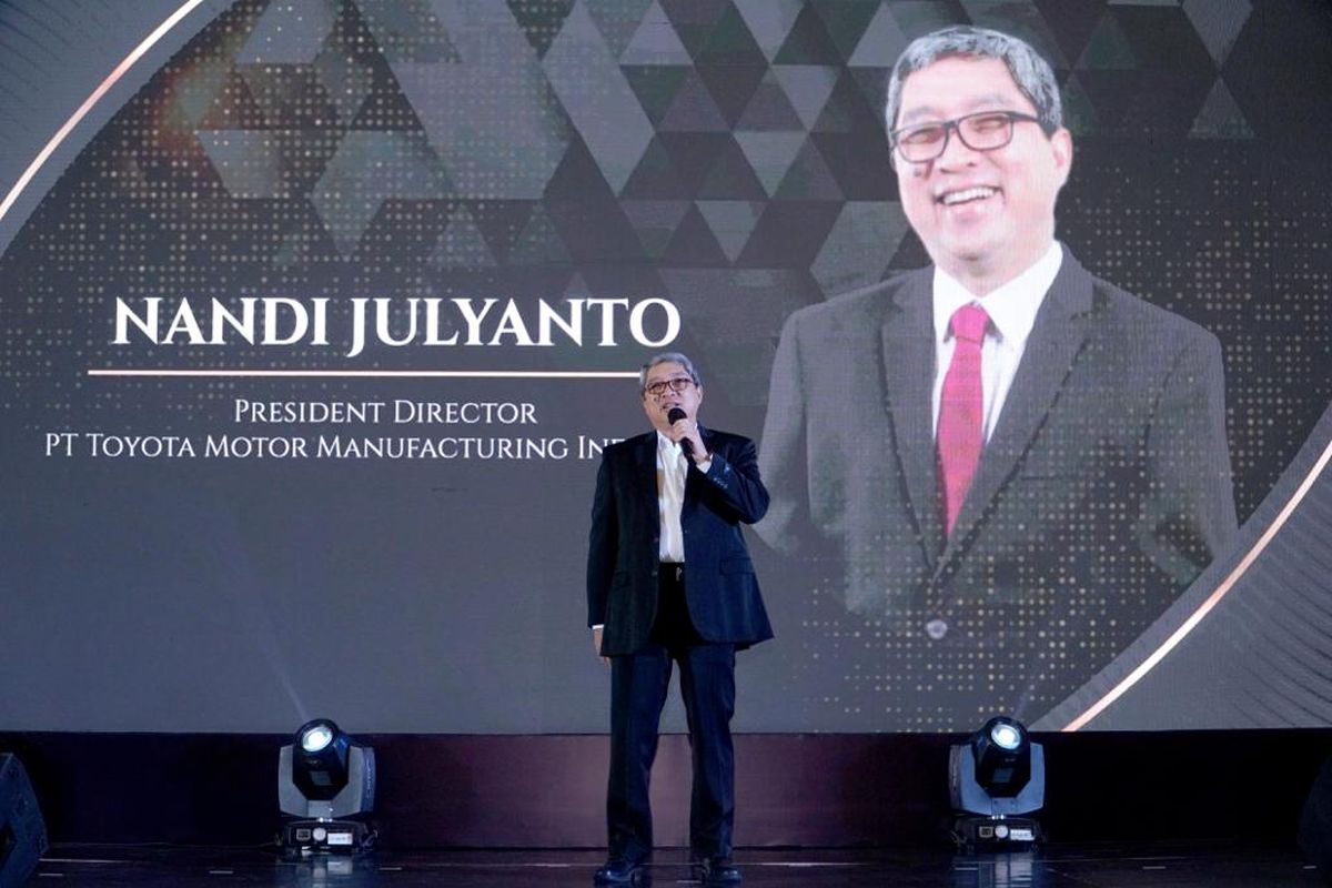 Presiden Direktur Toyota Motor Manufacturing Indonesia (TMMIN) Nandi Julyanto