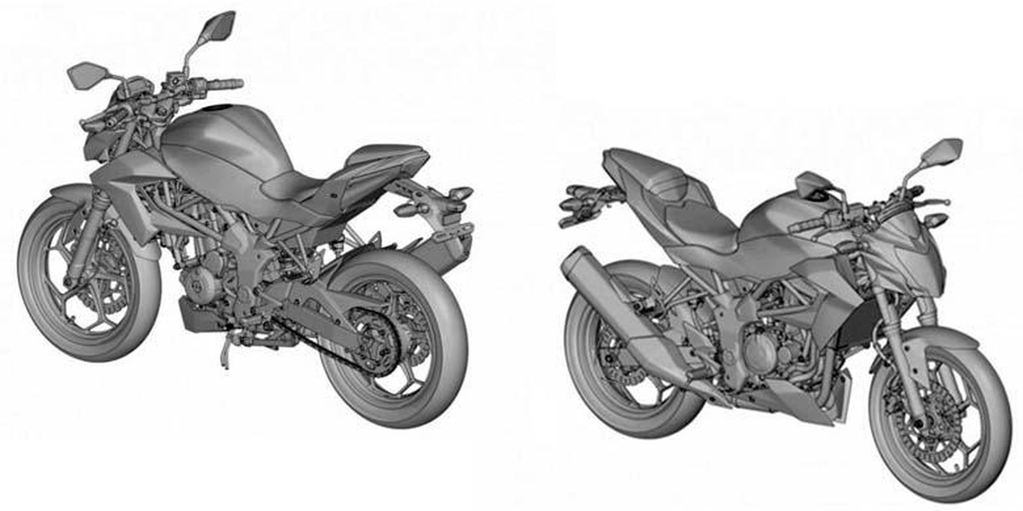 20 Koleski Terbaru Gambar Sketsa  Motor Kawasaki Ninja  Rr  