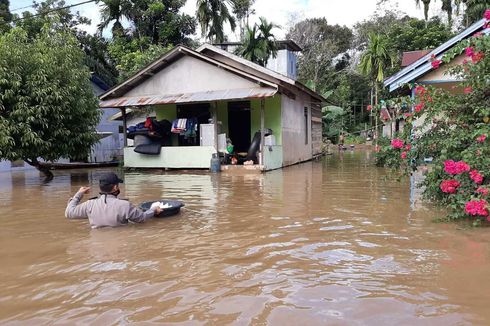 Banjir di Kabupaten Ketapang Putuskan Akses Transportasi, BPBD Kesulitan Evakuasi