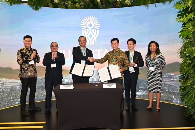 Otorita IKN Tanda Tangani Perjanjian Tertutup (NDA) dengan Dua Investor Singapura di Ecosperity Week 2023