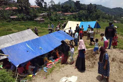 Gempa Sukabumi, 664 Rumah di Bogor Rusak dan Ratusan Warga Mengungsi