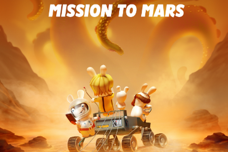 Film Rabbids Invasion: Mission to Mars tayang di Netflix.