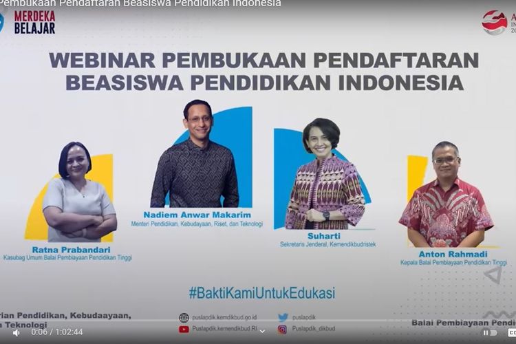 Beasiswa Pendidikan Indonesia 2023