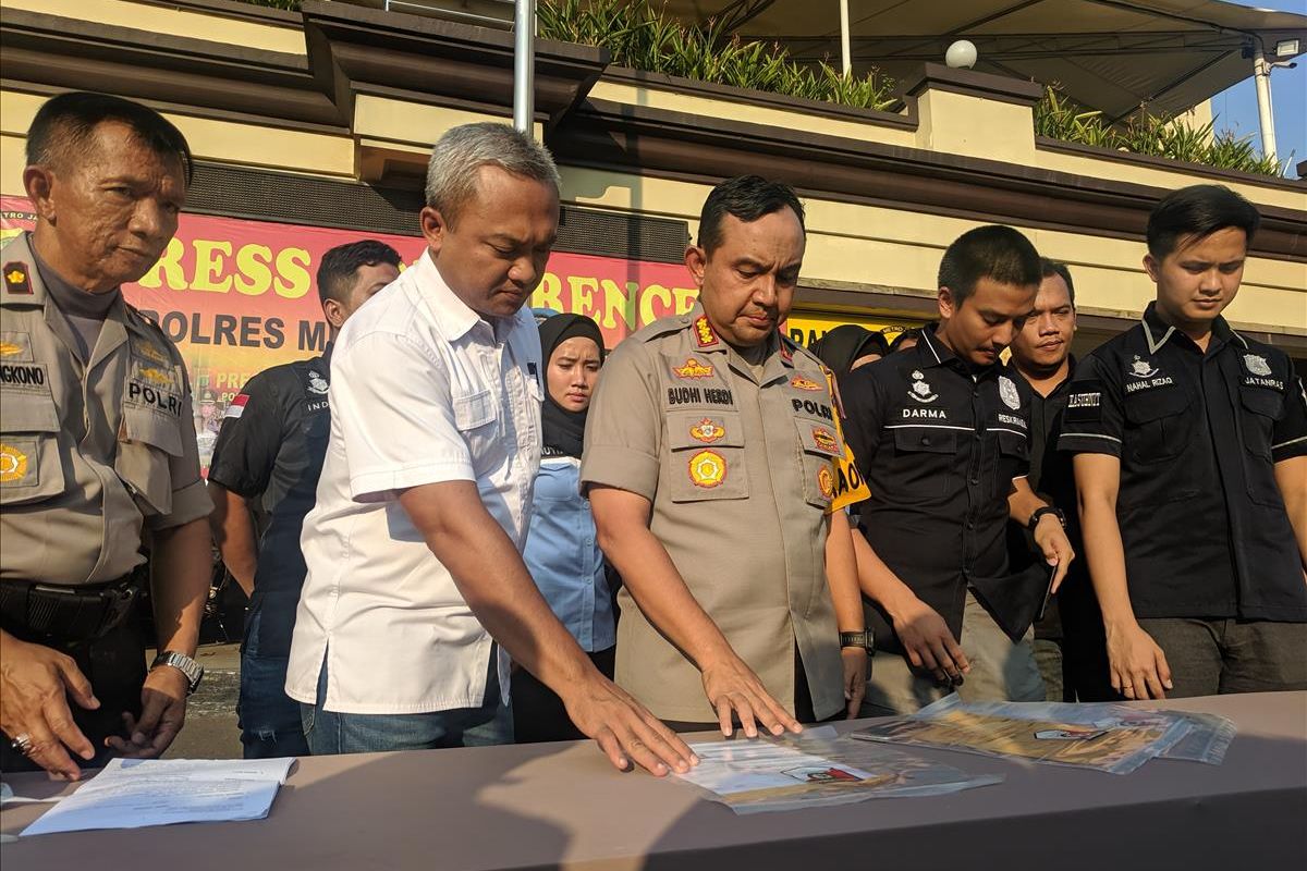 Kapolres Metro Jakarta Utara, Kombes Budhi Herdi Susianto di Mapolres Metro Jakarta Utara, Kamis  (11/7/2019)