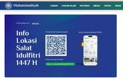 Lokasi Sholat Idulfitri 1447 H Muhammadiyah Bisa Dicek via QR Code dan Aplikasi MASA