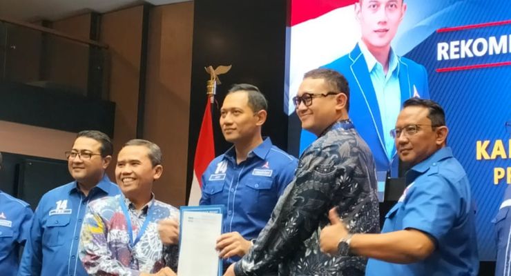 Demokrat Resmi Dukung Didik Agus Triwiyono-Gilang Dirga di Pilkada  Bandung Barat