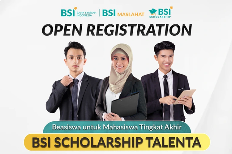Beasiswa BSI Scholarship Talenta 2023 telah dibuka, tawarkan bantuan biaya pendidikan dan biaya tugas akhir. 
