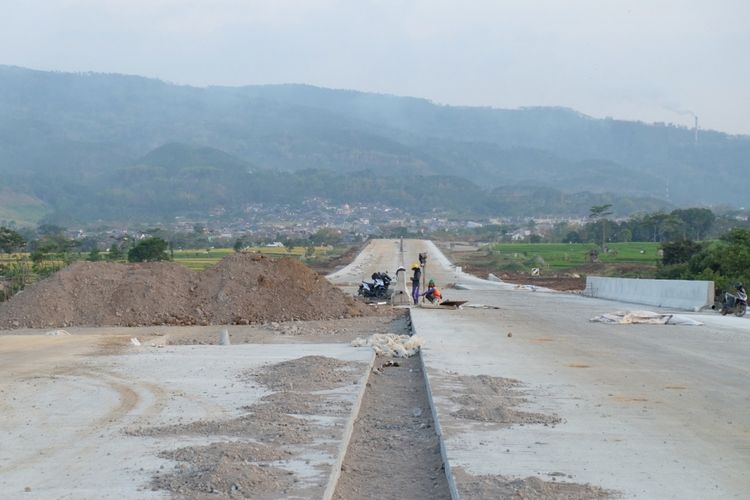 Progres Jalan Tol Pandaan-Malang per Senin (17/9/2018).