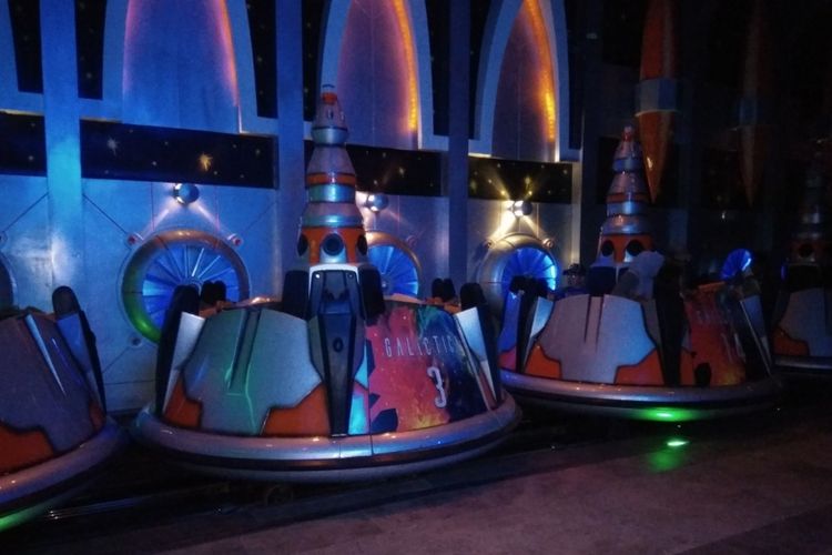 Wahana Galactica di Dufan, Ancol.