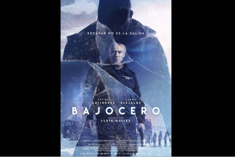 Javier Gutiérrez dalam film aksi kriminal Below Zero (2021).