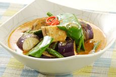 Resep Sayur Kuah Santan Berempah, Tambahkan Terong Ungu