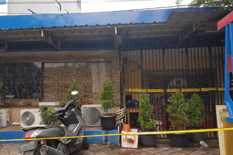 Suasana cafe RM, TKP penembakkan yang menewaskan tiga orang pada Kamis (25/2/2021).