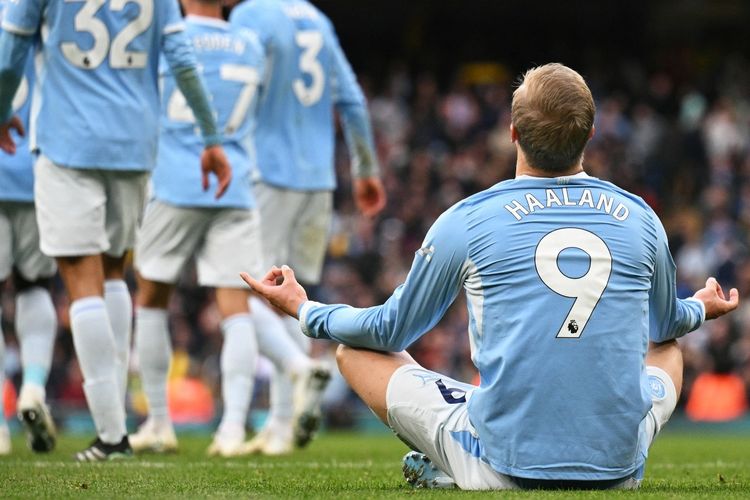 Hasil Man City Vs Ipswich Town 3-2: Haaland Brace, Maresca Cetak Rekor