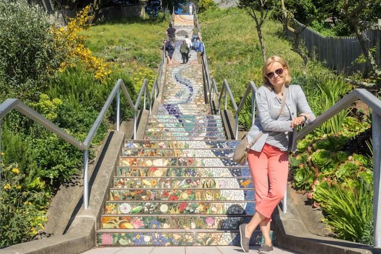The 16th Avenue Tiled Steps. 