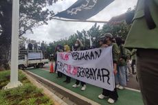 Demo Tolak ERP, Mahasiswa: Jalan Berbayar Tak Relevan!