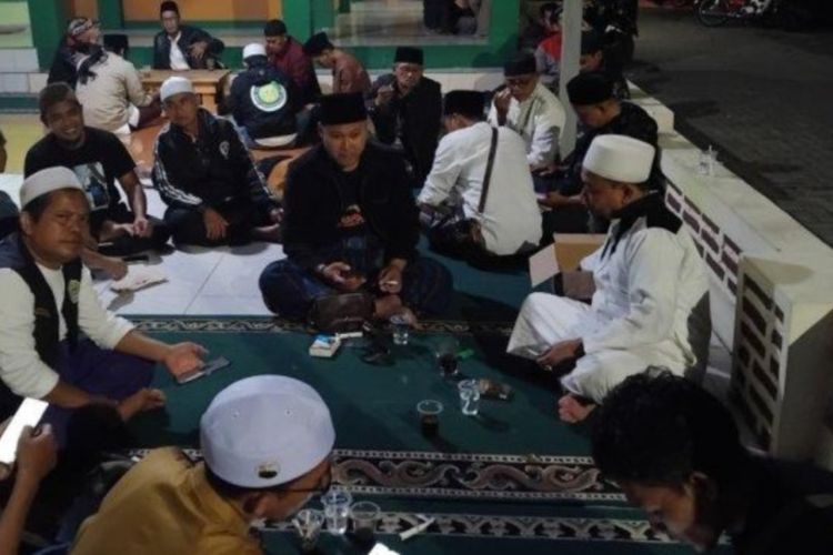 Para santri di Ciamis, Jawa Barat.